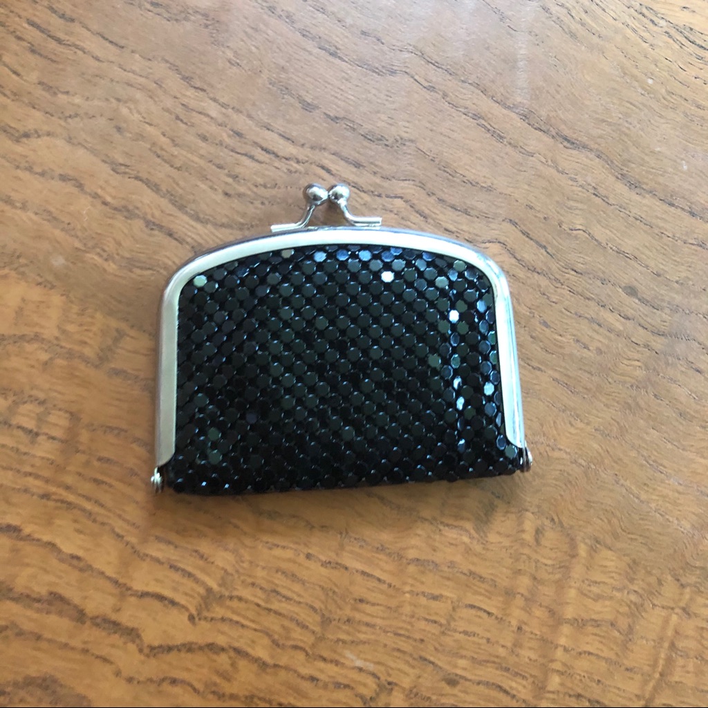 Sequin Compact Mirror